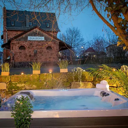 Сasa de vacaciones Haltestelle - Sauna & Whirlpool Glauburg